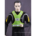 100% Polyester Mesh Safety Vest with Reflective Tape for Running